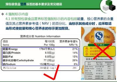 干貨 | 預(yù)包裝食品標(biāo)簽通用要求及常見錯(cuò)誤匯總
